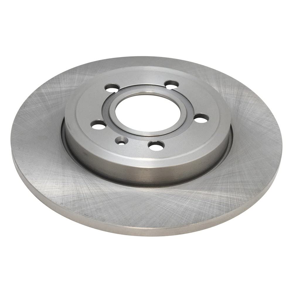 Trq Rear Brake Rotors Set Solid Compatible With 2005-2009 Audi A4 A4 Quattro