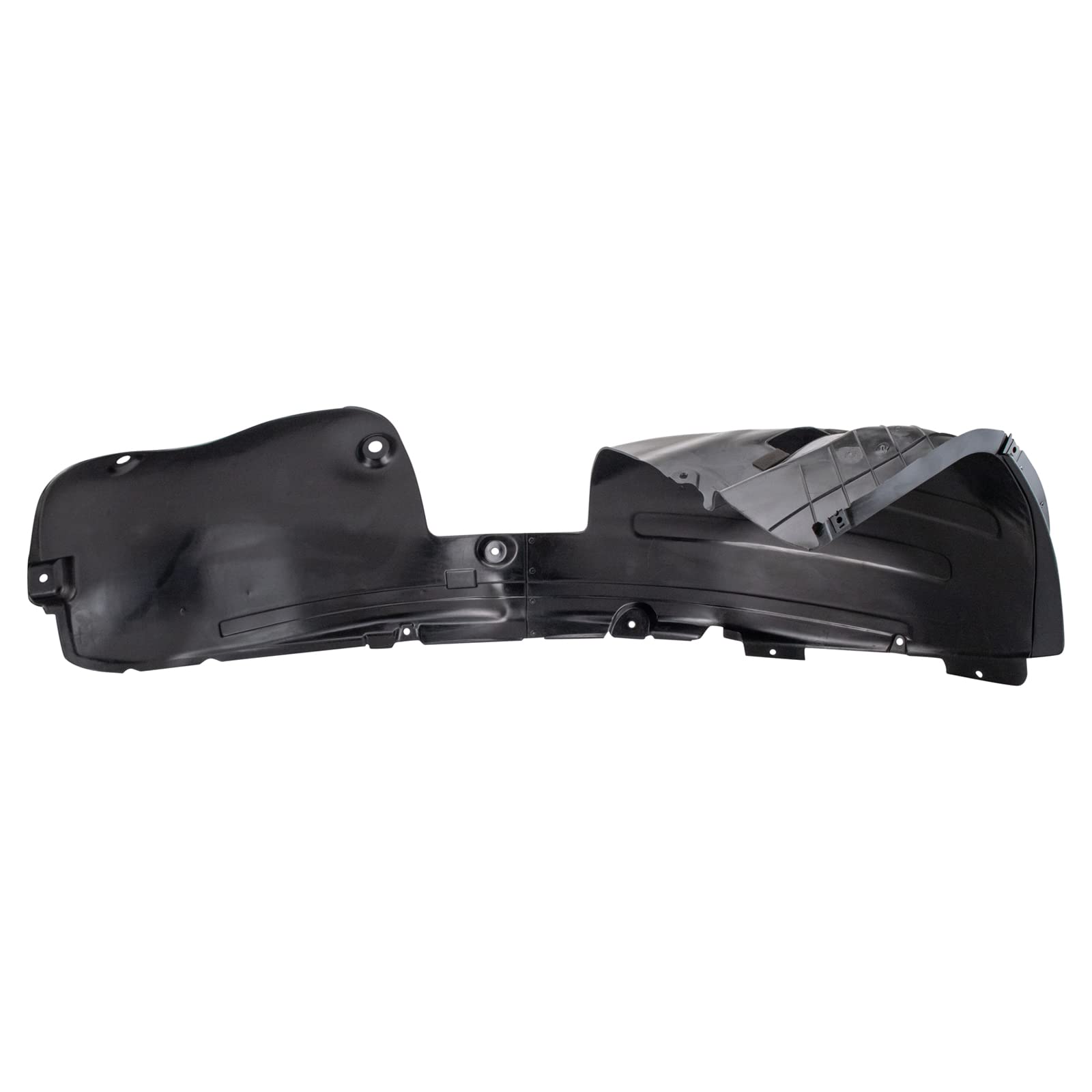TRQ Inner Fender Liner Set for 2019-2020 Kia Sorento, Black Metal, Model BDA14659