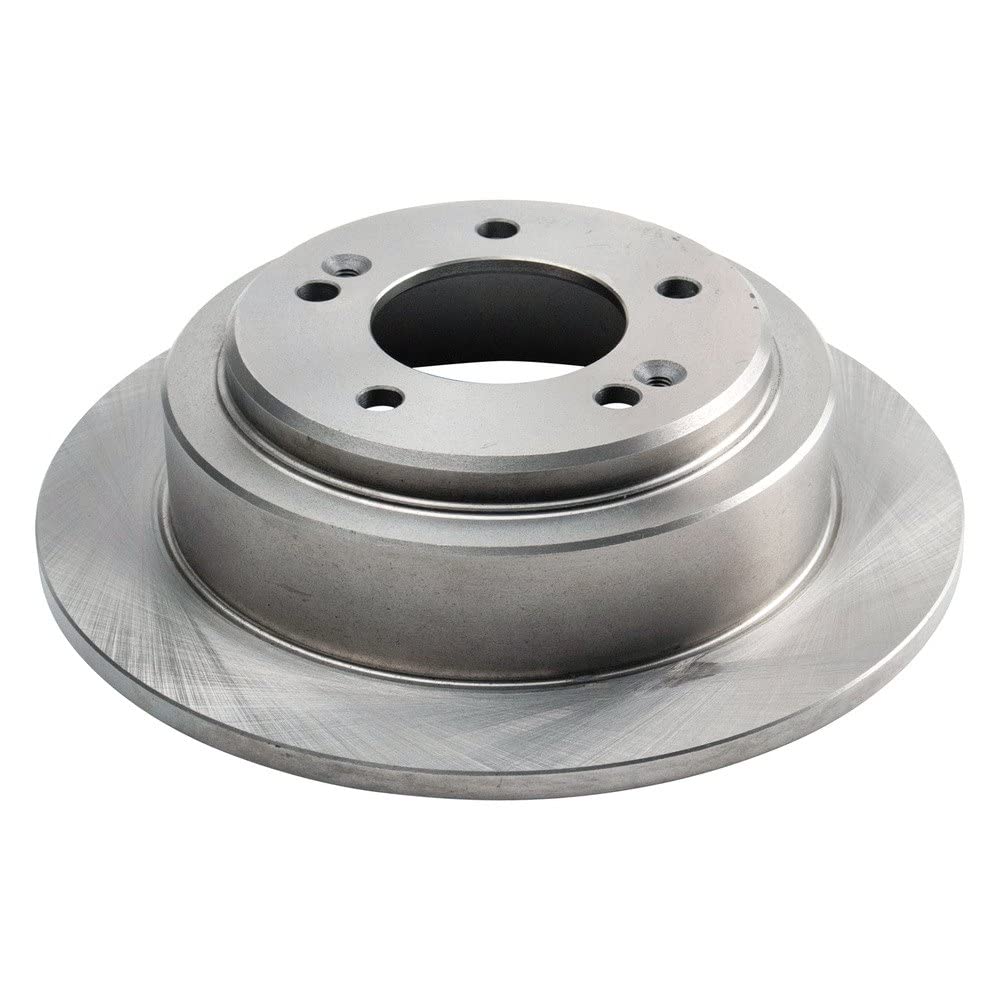 Trq Rear Brake Rotors Set Solid Compatible With 2004-2006 Kia Amanti