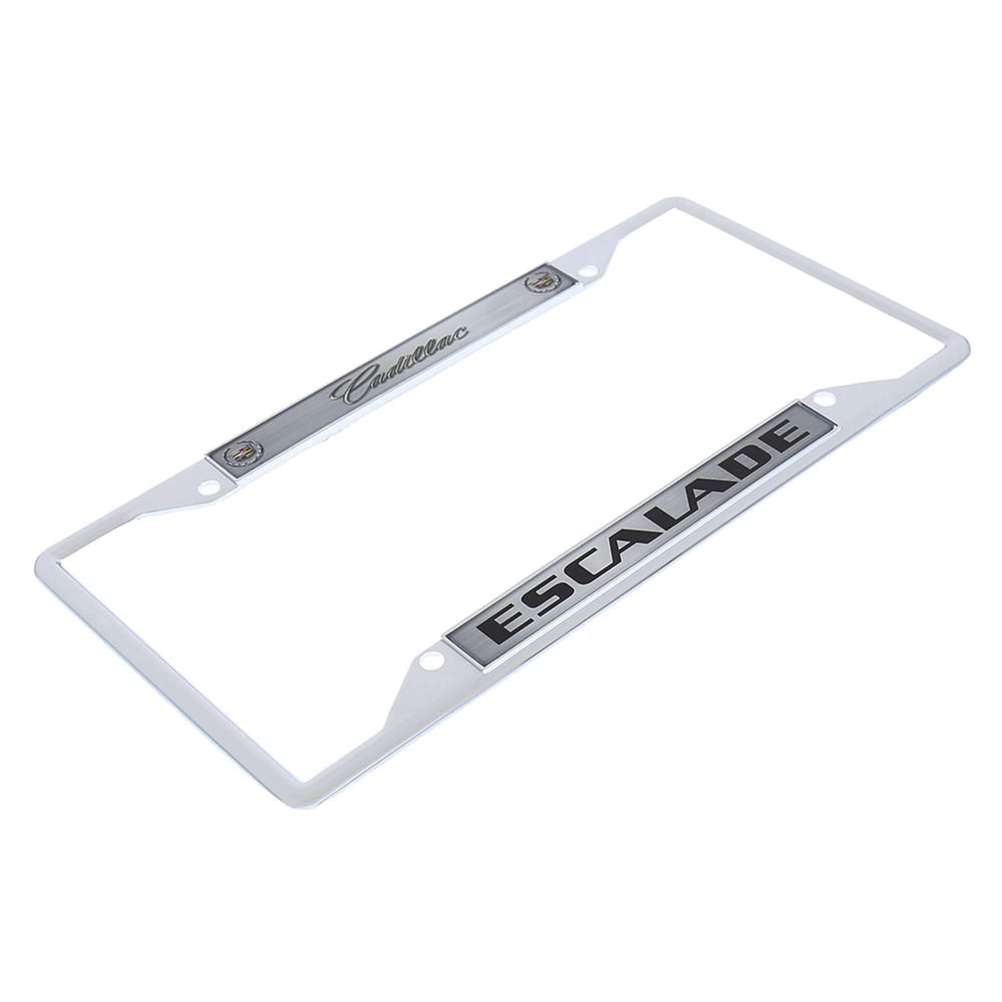 Eurosport Daytona- Compatible With - Cadillac Escalade License Plate Frame