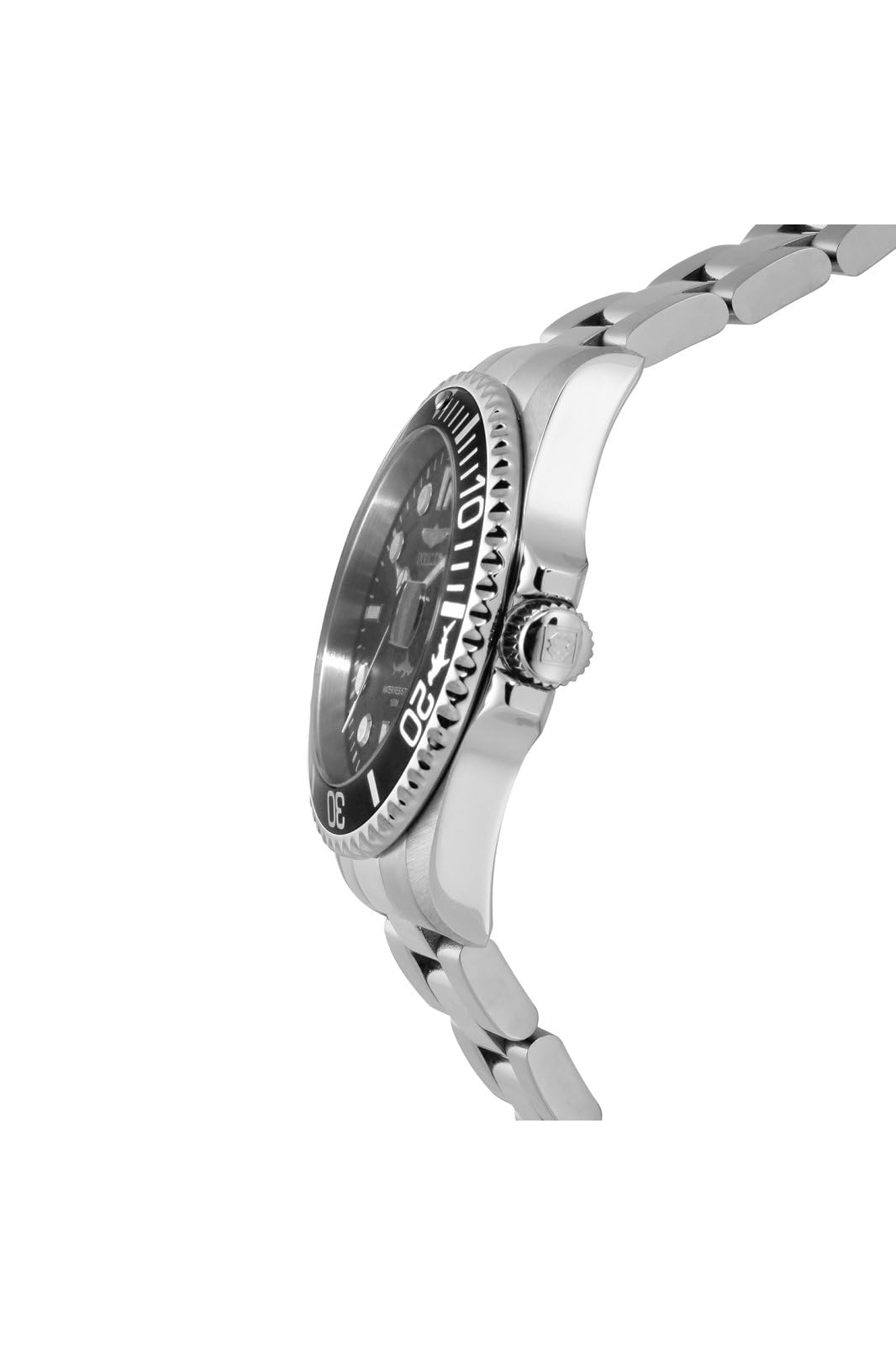 Invicta Men's Pro Diver Quartz Watch, 43mm Silver Stainless Steel, Model 30018