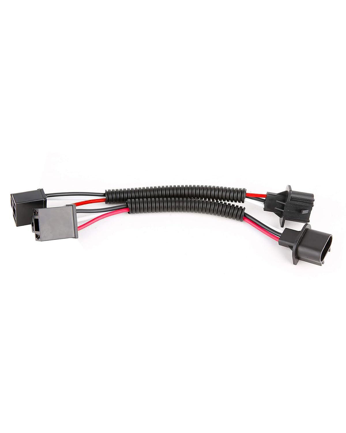 Bicyaco H13 To H4 Adapter Headlight Adapter Connector For 7 Inch Led Headlight On Jeep Wrangler Jk Tj Trucks Cable-2 Pcs
