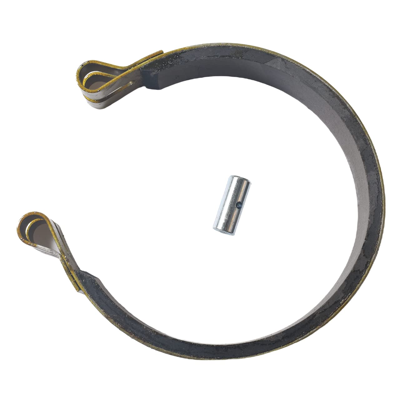 RIRECUjP 2 Pack Go Kart Mini Bike 4'' Brake Band & Pin for 4 inch Go-Cart ATV Minibike Brake Drum