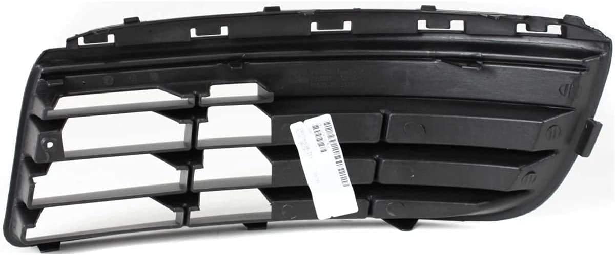 Dat Auto Parts Front Right Passenger Side Bumper Cover Cover Grille Insert Trim Replacement For 2005-2010 Volkswagen Jetta Black