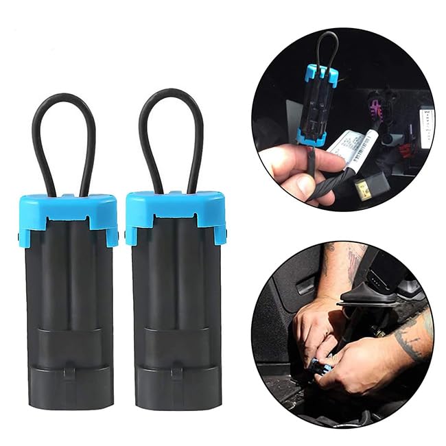 PLUSUTV 2PCS for Polaris Ranger Seat Belt Bypass for UTV Seat Belt Bypass Harness Override Seat Bypass for Polaris RZR Ranger 57