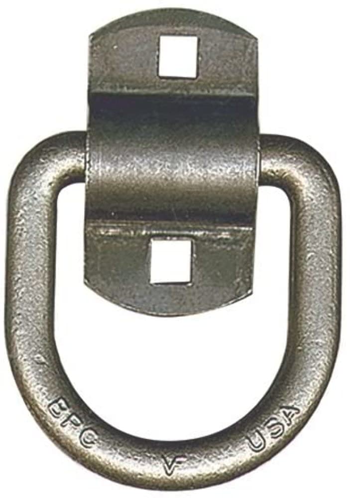 Keeper 3-3/8 In. W X 3-3/8 In. L Gold Anchor D-Ring 4000 Lb. 1 Pk