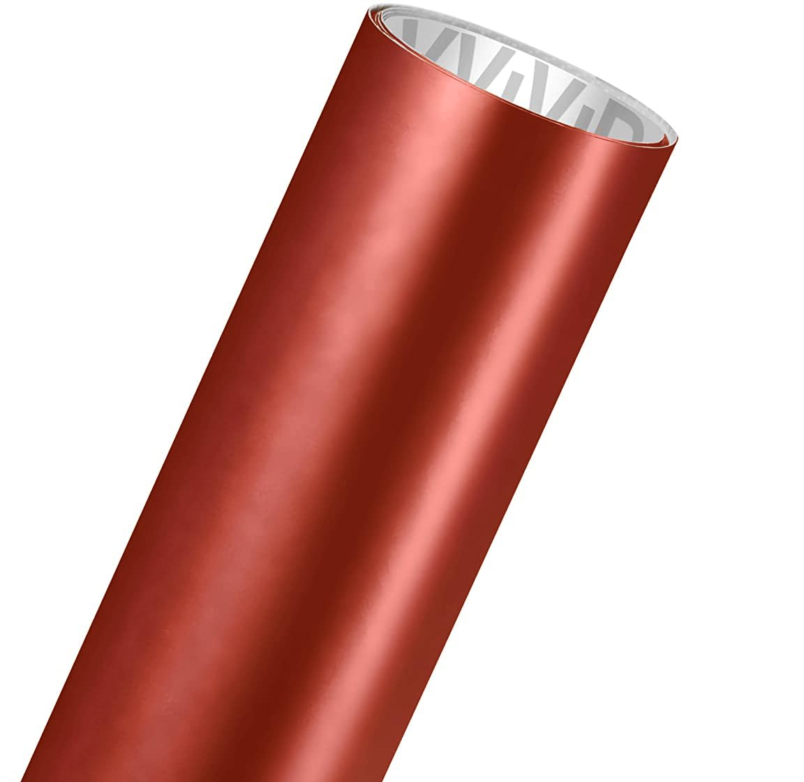 Copper Satin Chrome Car Wrap 10Ft X 5Ft Stretch Conform Cast Vinyl Diy