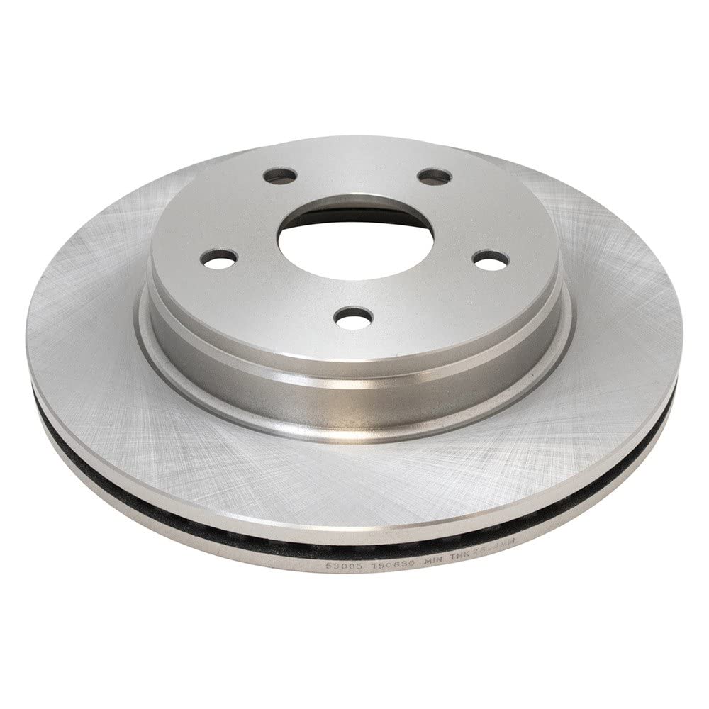 Trq Front Brake Rotors Set Vented Compatible With 2007-2009 Chrysler Aspen 2004-2009 Dodge Durango 2002-2010 Ram 1500 2011-2018