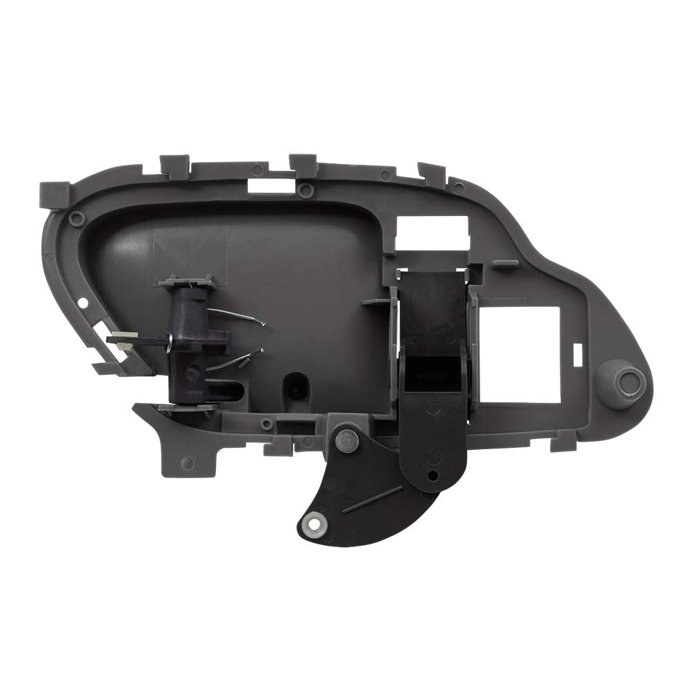 Autoandart Brock Replacement Driver And Passenger Inside Inner Gray Door Handles Compatible With 95-02 Pickup Truck 15708043 157