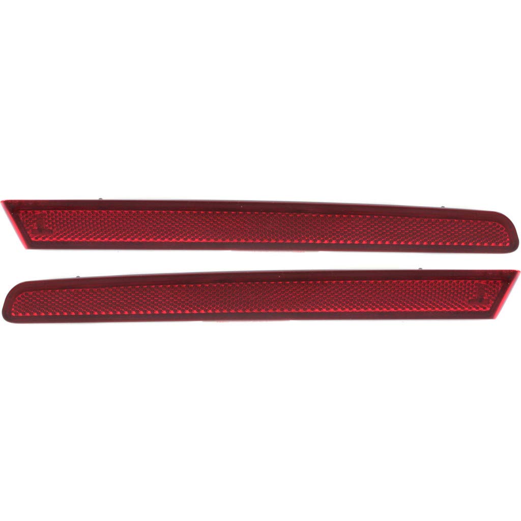 For Ford Explorer Rear Reflector Lamp Unit 2011 12 13 14 2015 Pair Driver And Passenger Side Led Include Police Model Dot Certif