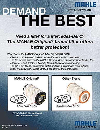 Mahle Original Ox 345/7D Eco Oil Filter