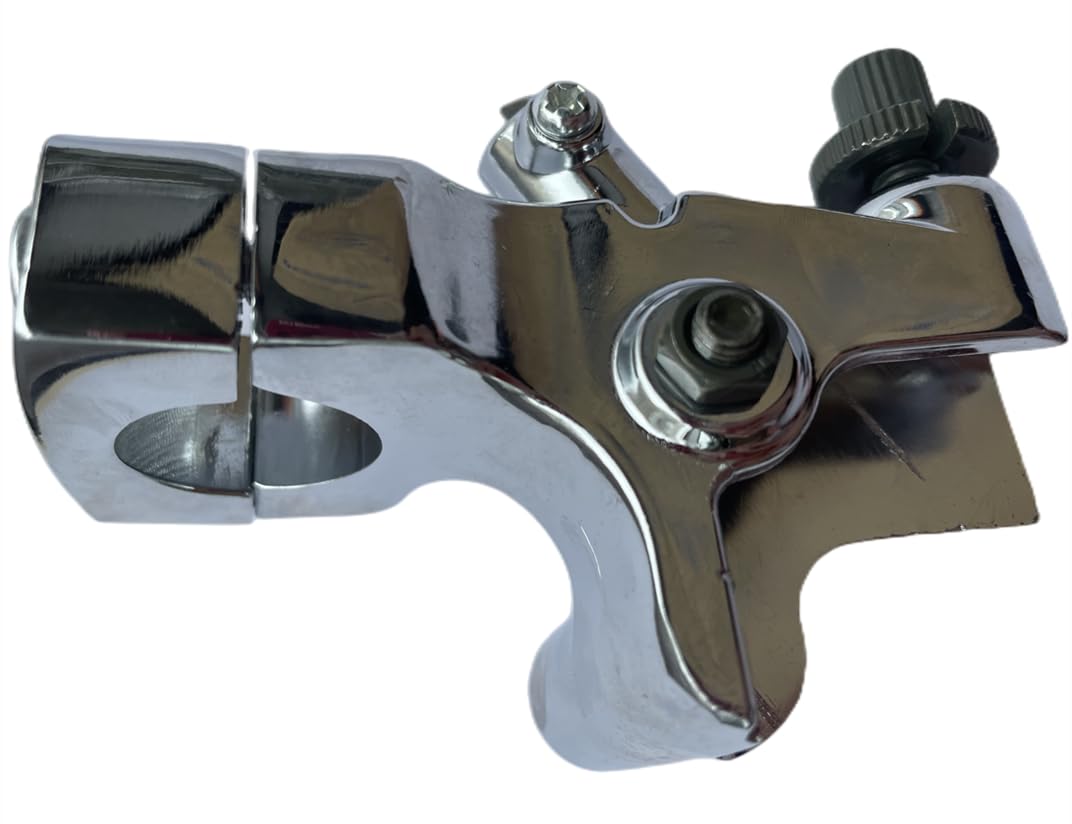 Shibeiparts Left Clutch Lever Perch Holder Mount Bracket for Honda VT600 VT750 VF750 VT1100 VTX VT1300 - Model 53172-MR1-000