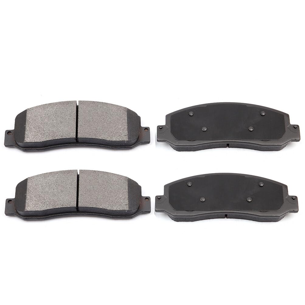 Eccpp D1069-7974 Front Semi Metallic Disc Brake Pad Set Fit For Ford For F-250 Super Duty 2005-2011,For Ford For F-350 Super Dut