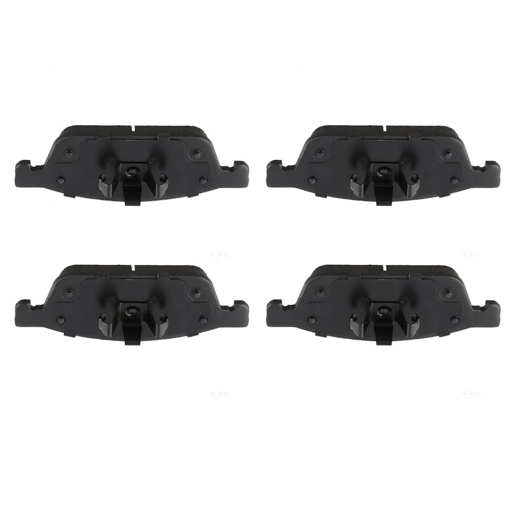 Cciyu D1645 Front Semi-Metallic Disc Brake Pads Kit - 4Pcs For Ford Escape 2013-2019, Focus 2013-2018, Transit Connect 2014-2019