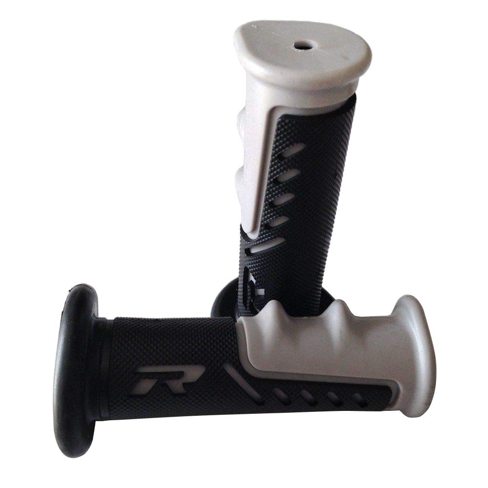 Httmt Xh4077- Atv Watercrafts Inchesr Inches Engraved Gel Grips Gray Compatible With Atv Quad Yamaha Kawasaki Polaris Seadoo Bom
