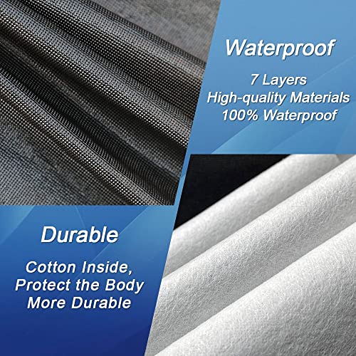 Koukou Waterproof Suv Car Cover Suitable For Mercedes Benz Ml Class From 1997 To 2015, 7 Layers Windproof All Weather Waterproof