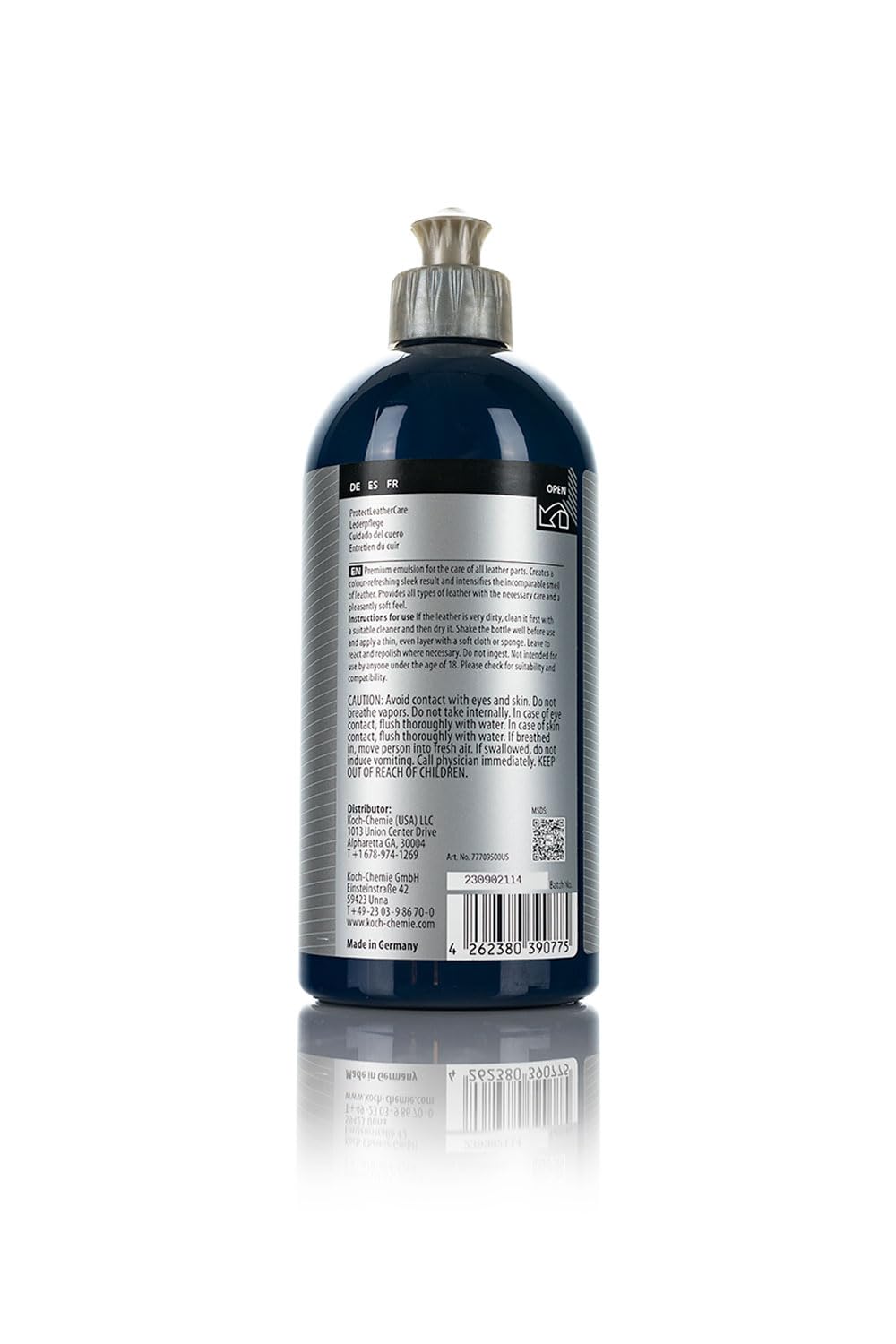 KOCHCHEMIE Protect Leather Care - Upholstery Cleaner 500ml - Blue - Model 77709500