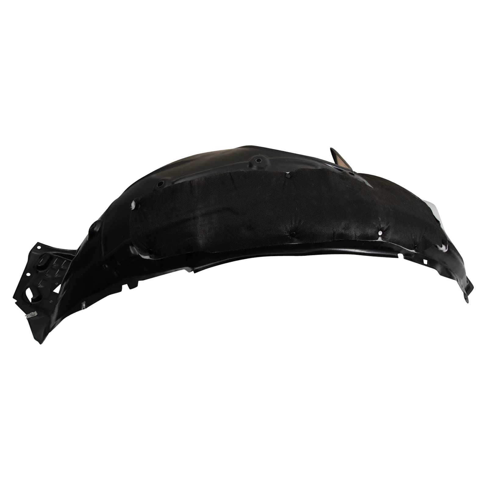 Trq Front Inner Fender Liner Set Compatible With 2020-2021 Honda Civic Ho1248193 Ho1249193