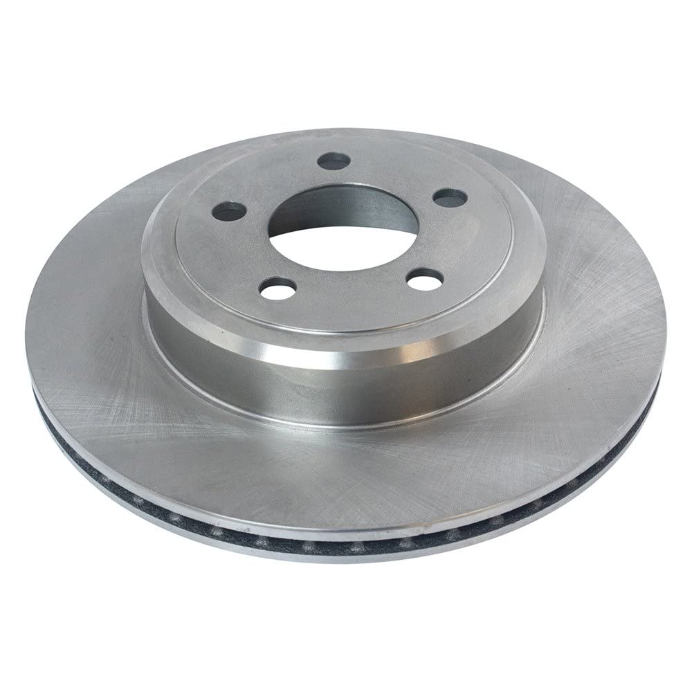 Trq Rear Brake Rotors Set Vented Compatible With 2005-2021 Chrysler 300 2009-2022 Dodge Challenger 2006-2022 Charger 2005-2008 M