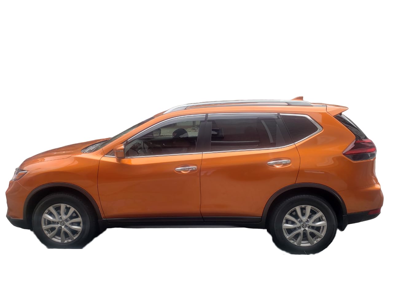 2014-2020 Tape-On Rain Guards For Nissan Rogue Side Window Visor Deflectors Extra Thick Vent Shades 2015 2016 2017 2018 2019