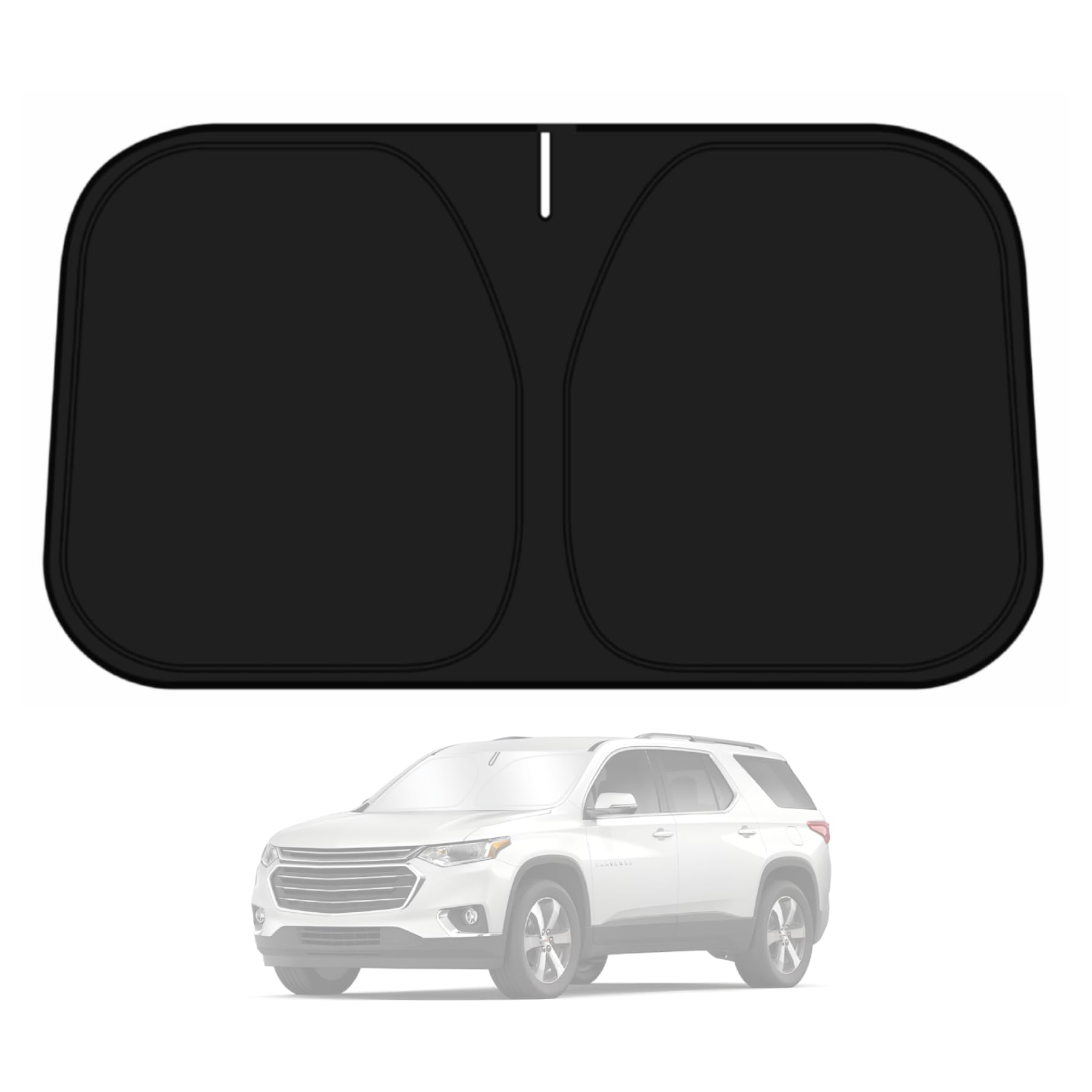 D-Lumina Windshield Sun Shade For 2018-2023 Chevy Traverse Accessories, Front Window Sunshade Sun Visor Protector Block Uv Rays