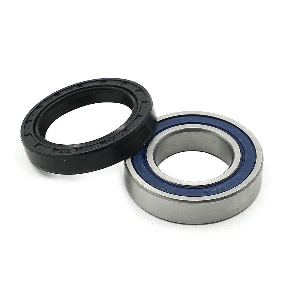 Left Rear Axle Wheel Hub Housing Bearing Seal Kit For Honda Atv Foreman 400 450 500 Rubicon 500 Rancher 350 400 420 Replace 91055-Hn5-681 & 91255-Ha0-681