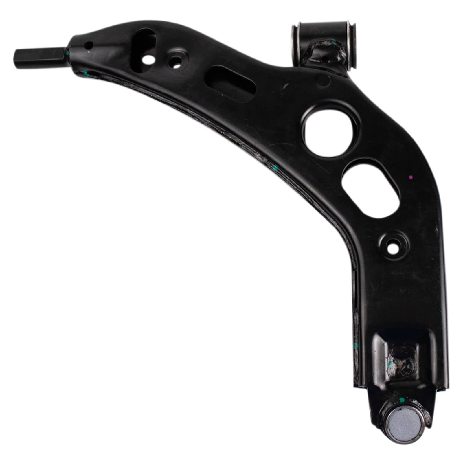 TRQ Front Left Lower Control Arm with Ball Joint, Alloy Steel, Unfinished, Model PSA31049, Compatible with 2020-2021 BMW 228i xDrive
