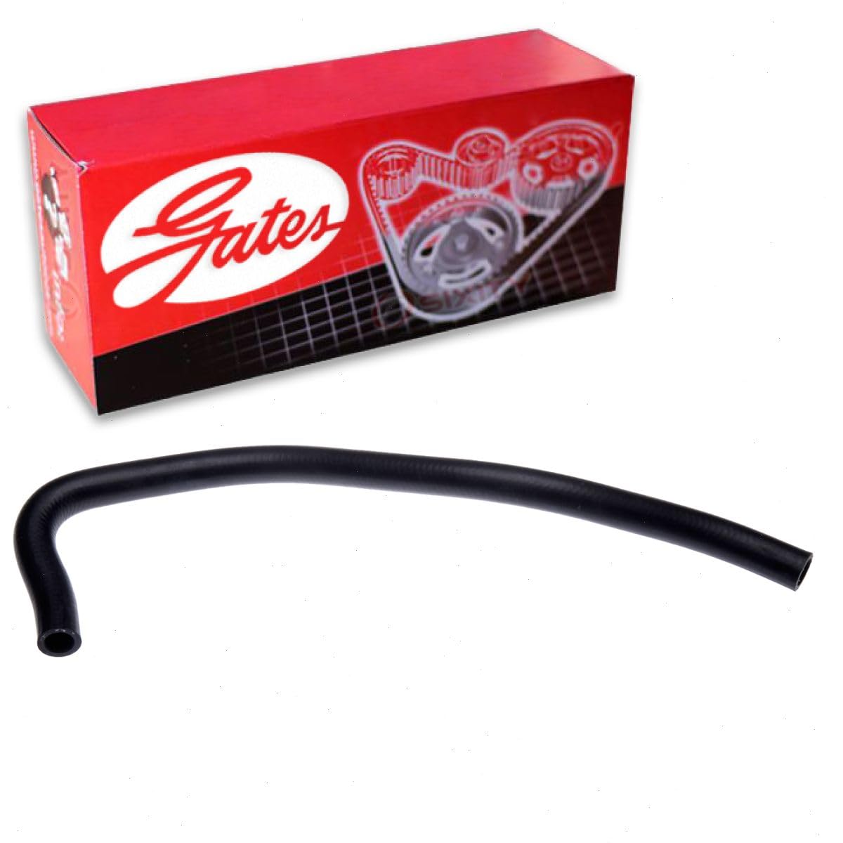 Gates Reservoir To Radiator HVAC Heater Hose compatible with Ford F-250 Super Duty 5.4L 6.8L 7.3L V10 V8 1999-2004