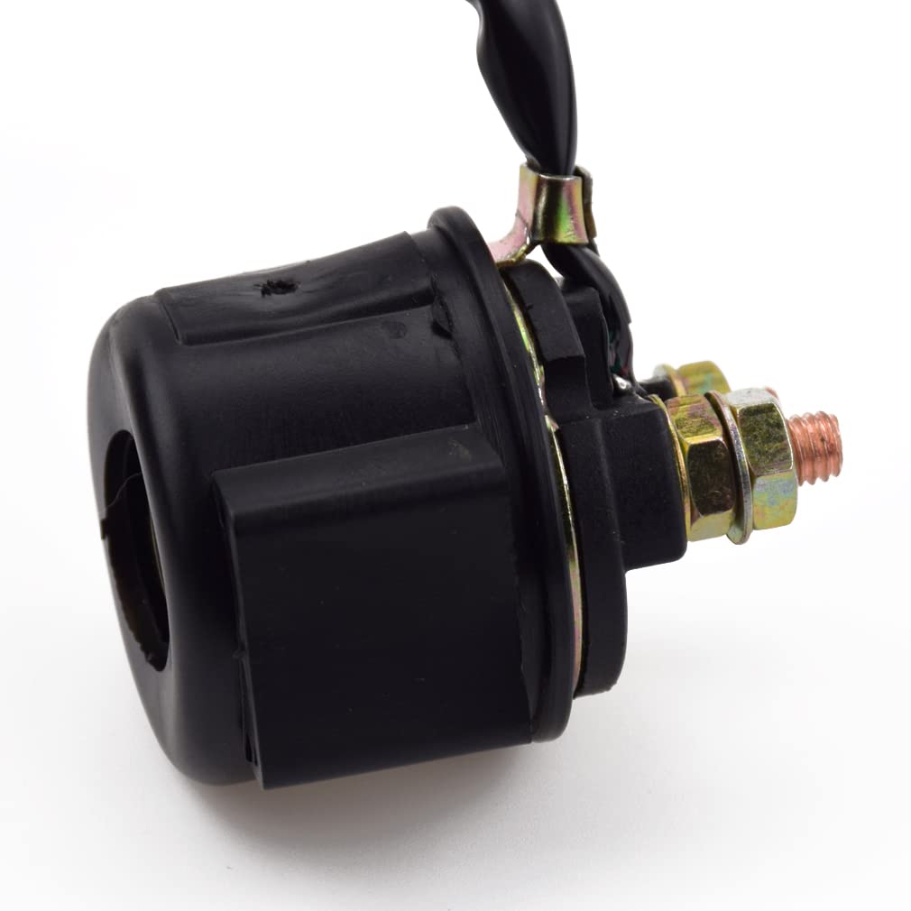 HIAORS Starter Solenoid Relay for 50cc-250cc ATVs & Go Karts, Model IG011, Green Wire