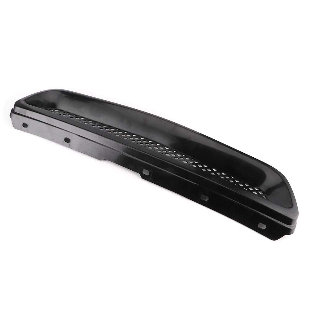 Kimiss Front Hood Bumper Grille Intake Mesh Abs Black Grill Fits For Honda Civic 1999-2000