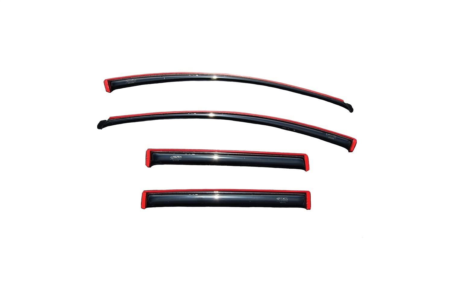 Auto Ventshade [AVS] In-Channel Ventvisor / Rain Guards | Fits 2007 - 2014 Ford Edge, 2007 - 2015 Lincoln MKX- Smoke, 4 pcs. | 1