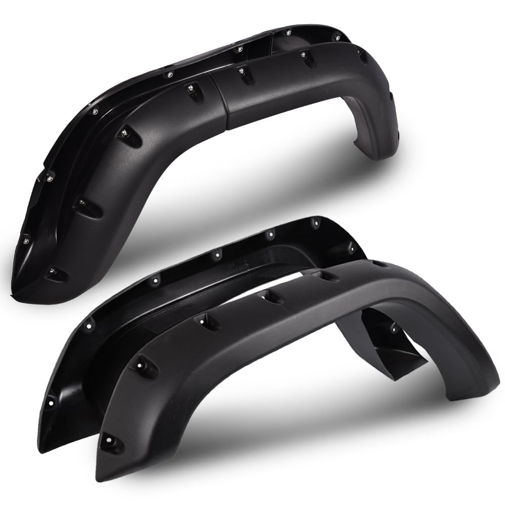 G-PLUS Fender Flares Compatible with Jeep Cherokee XJ 4-Door Sport Utility Models 1984-2001/ Not Fit Models with Side Skirts(Gro