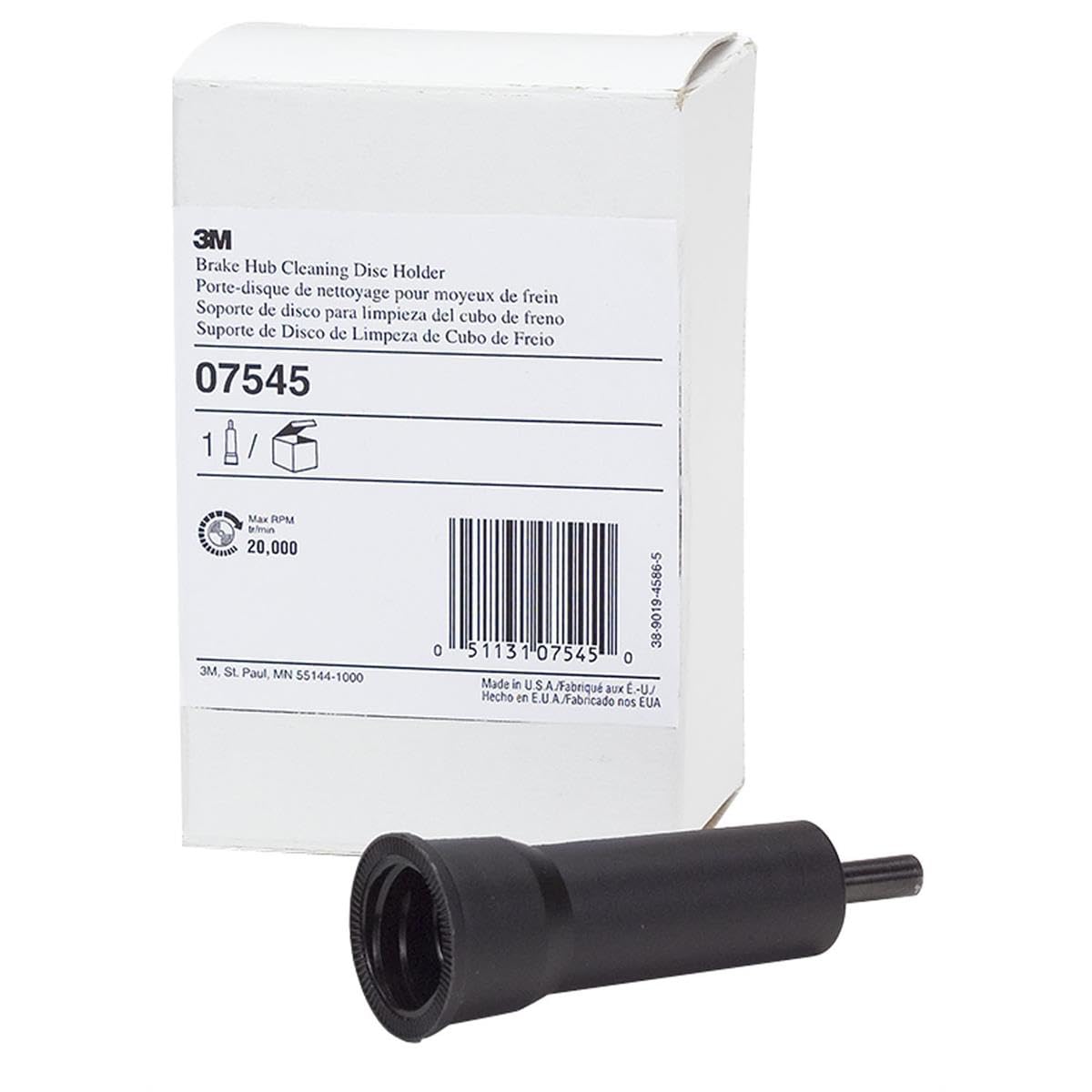 Cubitron Ii Cx-Dr Brake Hub Cleaning Disc Holder 07545, Black