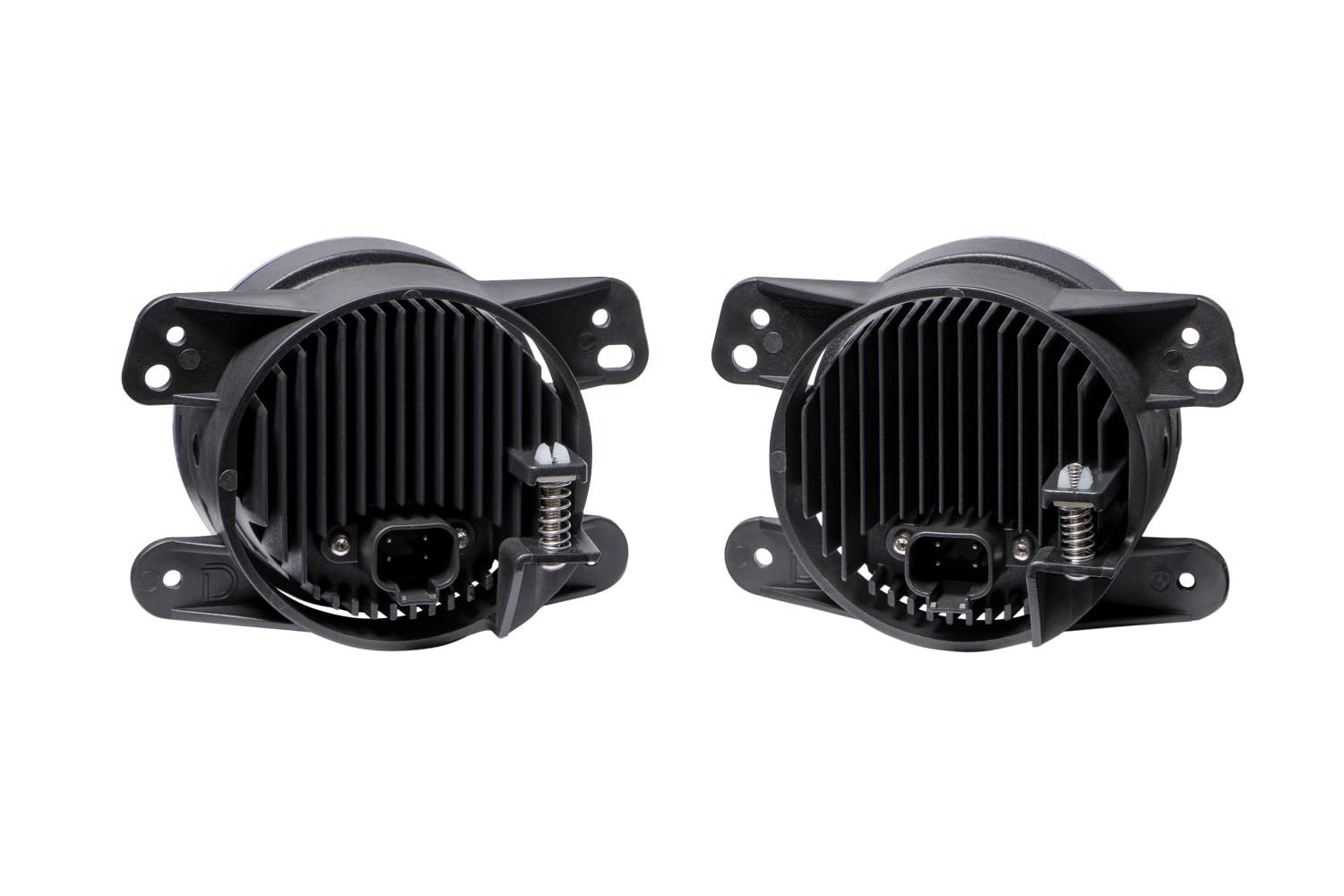 Diode Dynamics Elite Series Fog Lamps Compatible With Jeep Cherokee 2014-2017 (Pair), Yellow (3000K)