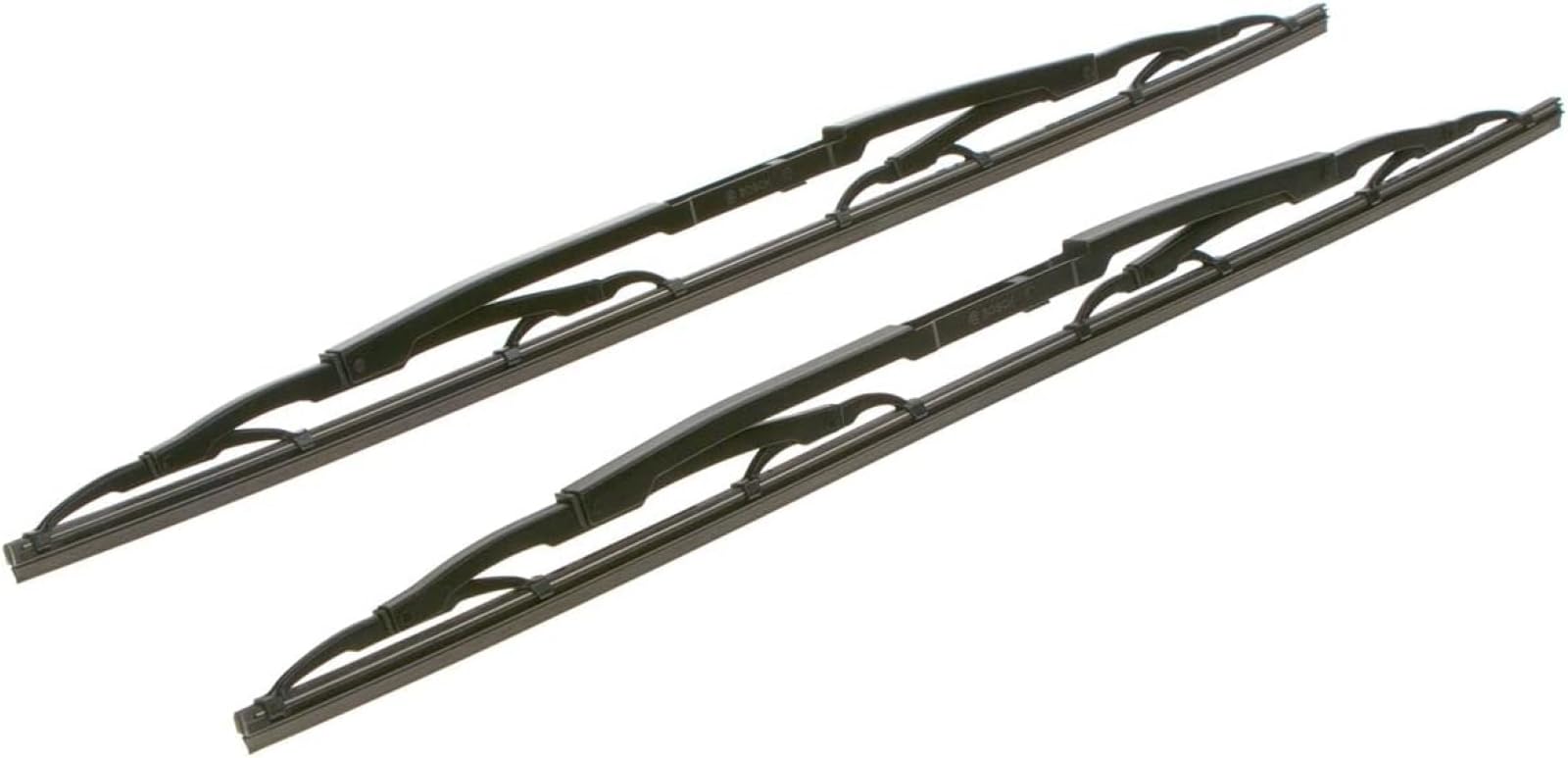 Bosch Wiper Blades Set of 2 - 22" Natural Rubber Twin Standard Replacement, Model 3397001909