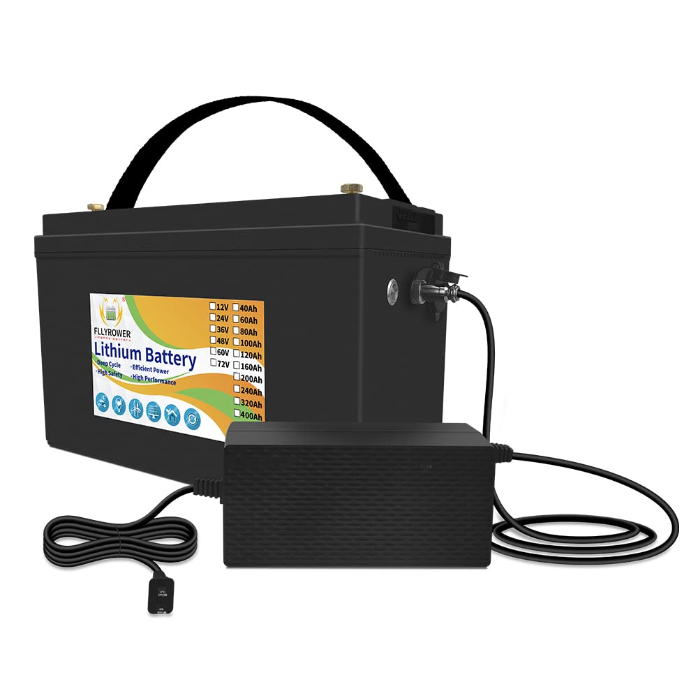 12V 100Ah Lifepo4 Battery With Grade A Cells And Perfect Bms Deep Cycle Times Up To 10000 For Trolling Motor Rv Camping Solar System Golf Cart Home Appliances Support Series And Parallel Connection -Like New