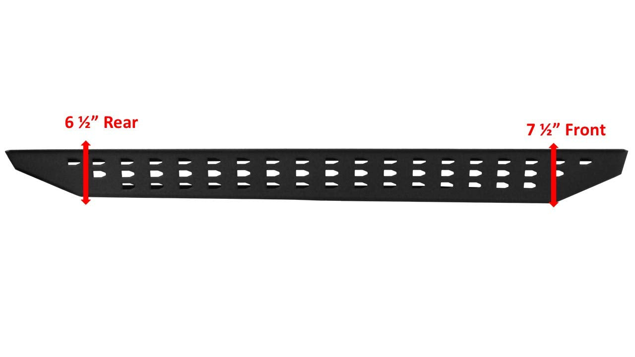Go Rhino 69400080T Rb20 Running Boards - 80 Long - Boards Only For 99-24 Ram, Gmc, Ford, Toyota, Chevrolet, Dodge