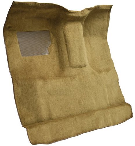 Automotive Carpet Compatible With 1974 To 1979 Ford Standard Cab Pickup Truck, 4 Wd Automatic (851-Gold Plush Cut Pile)