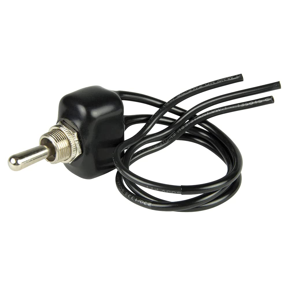 Bep 1002005 Spdt Pvc Coated Toggle Switch With Wire Leads -(On)/Off/(On)