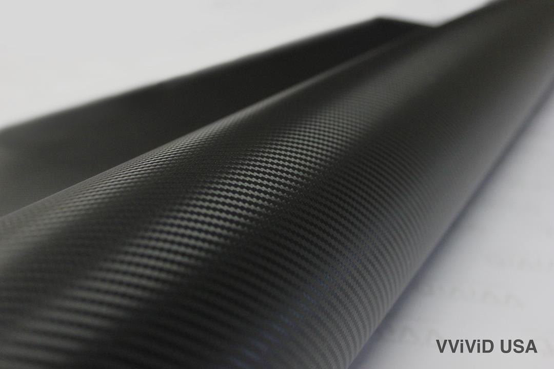 VViViD XPO Black Carbon Fiber Car Wrap Vinyl Roll, 9ft x 5ft, Air Release Technology, Durable Vinyl