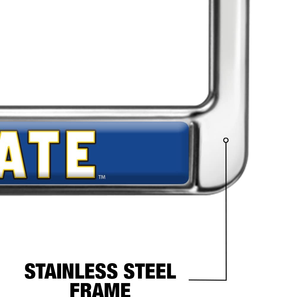 South Dakota State Alumni Logo Full Size Standard License Plate Metal Frame
