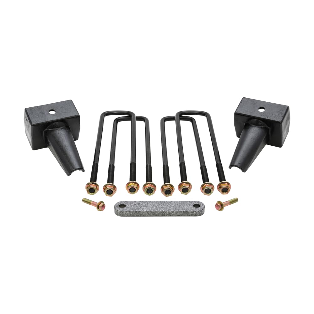 Readylift 26-2742 4'' Rear Block Kit - 2 Piece Drive Shaft For Ford F350/F450 Drw Diesel 4Wd Drw