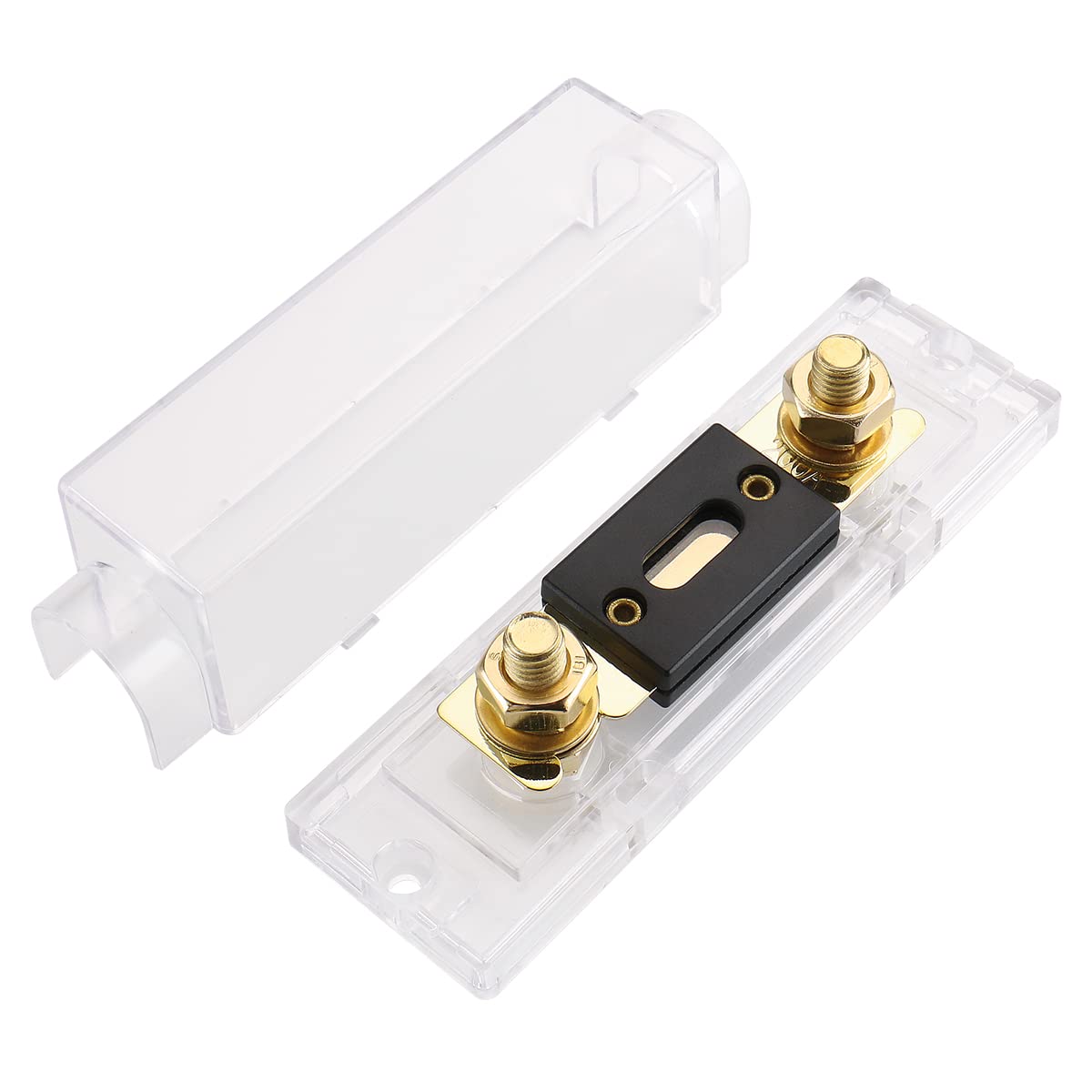 Baomain Anl Fuse Holder Kit With 200A Fuse - For Car Audio & 12V/24V Systems (200 Amp.)