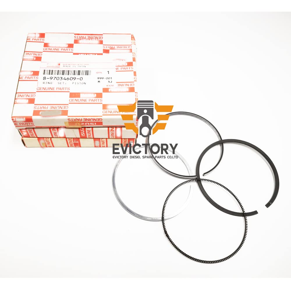 For Excavator Isuzu 3Lb1 Rebuild Kit Piston Ring Head Gasket Main Conrod Bearing