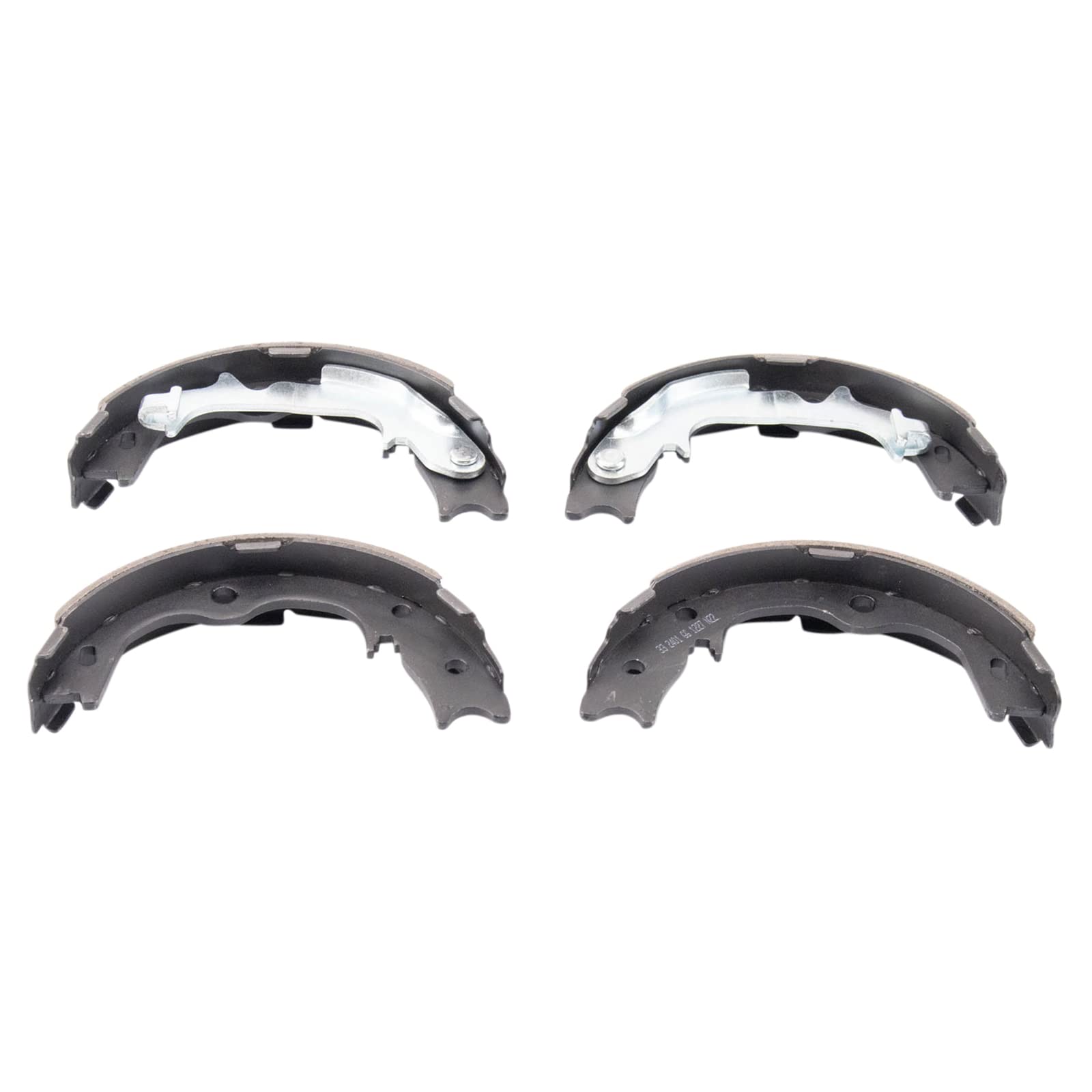 Trq Rear Brake Pad & Rotor Kit Brake Pads Brake Rotor Parking Brake Shoe Set Ceramic Compatible With 2010-2015 Hyundai Tucson 20