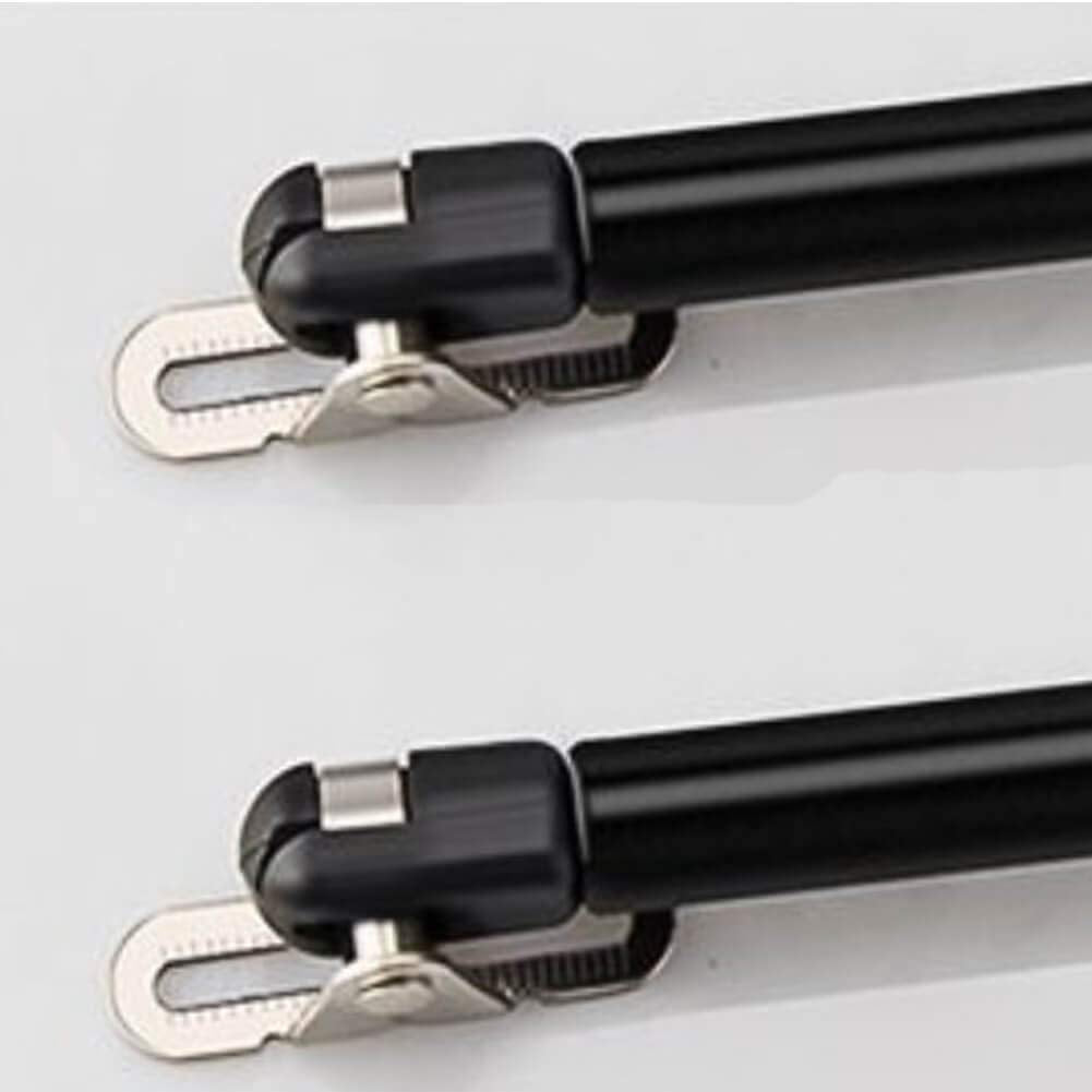 2 Pack Extended 10 Inch Gas Prop Force 100N/22Lb Gas Struts - Black Gas Springs/Window Lift And Lid Support/Gas Shocks For Rv Be