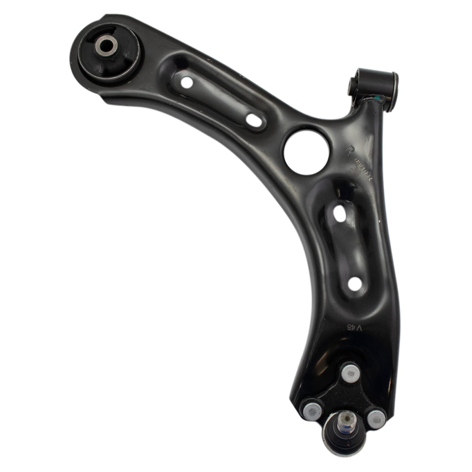 Trq Front Suspension Kit Control Arm With Ball Joint Sway Bar Stabilizer Link Compatible With 2016-2021 Hyundai Tucson 2017-2021