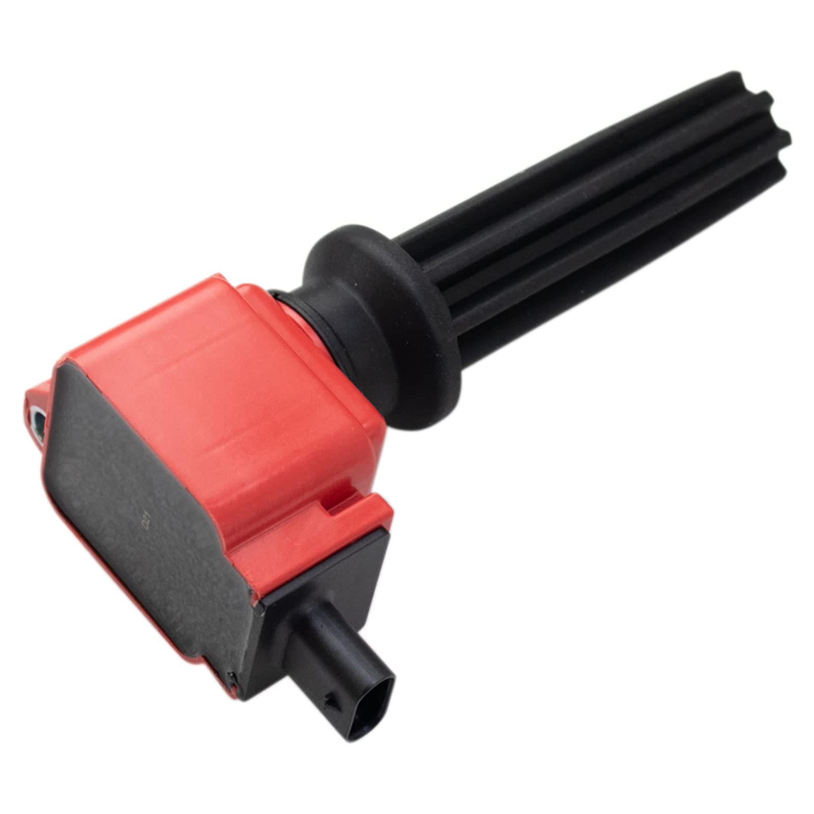 TRQ Ignition Coil Set for Ford, Jaguar, Land Rover, Lincoln - Performance Red, Model ICA79700, Size ICA64260