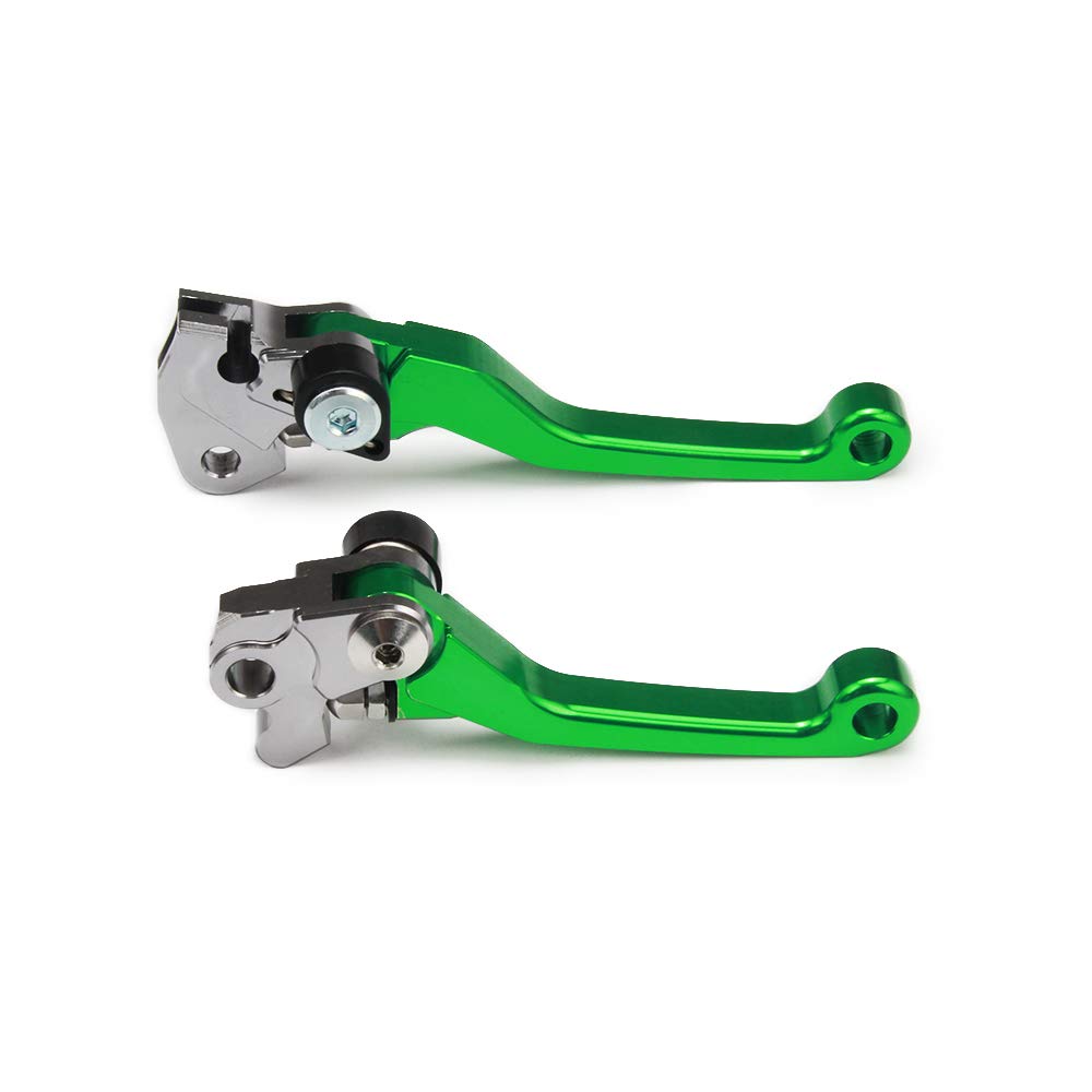 Jfg Racing Billet Pivot Foldable Clutch Brake Lever For Kx65 00-21 Kx85/Kx100 01-21 Kx125 00-05 Kx250 00-04 Kx250F/Kx500 04 - Gr