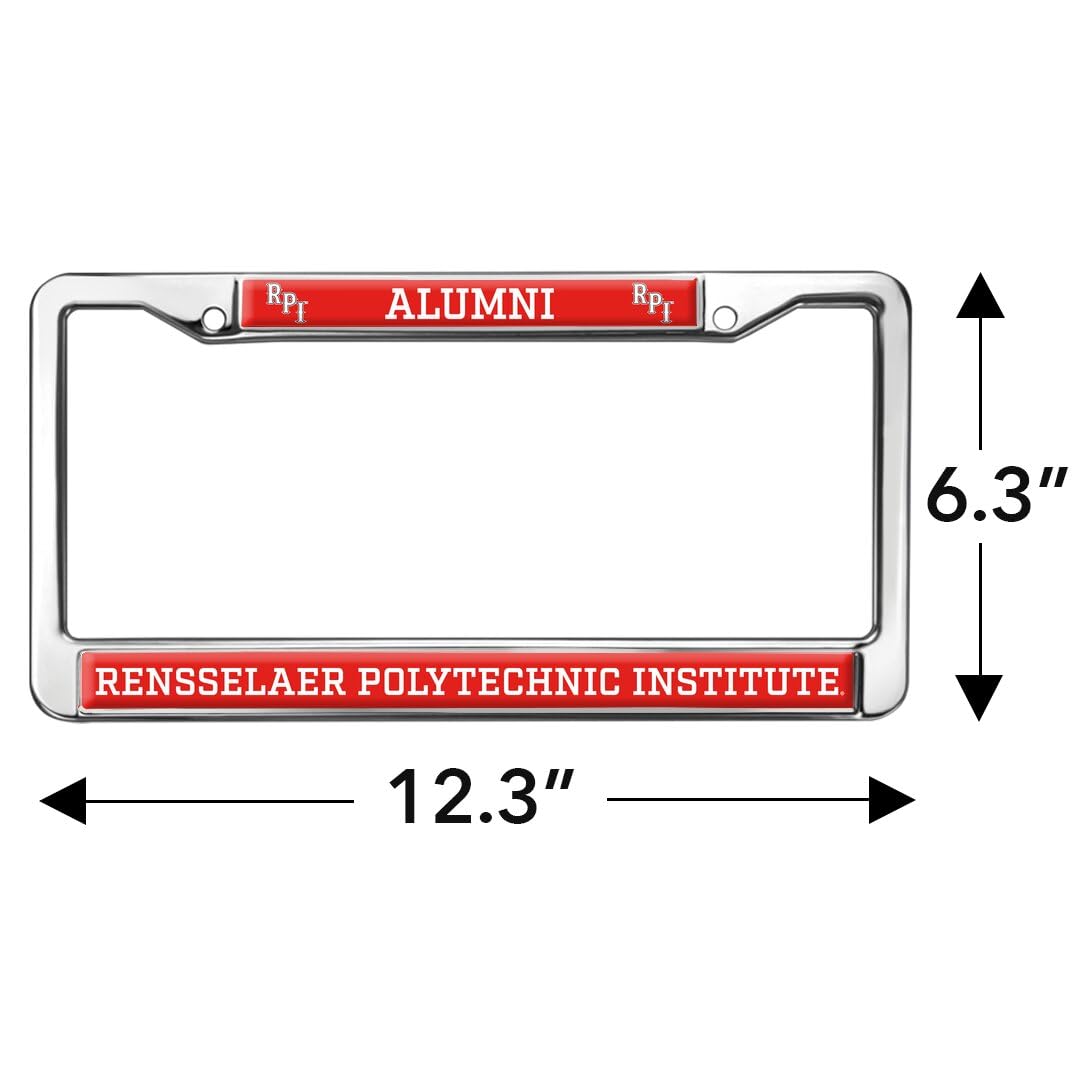 Rensselaer Polytechnic Institute Alumni Full Size Standard License Plate Metal Frame